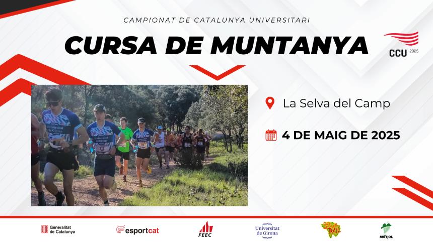 La Selva del Camp acollirà el Campionat de Catalunya Universitari de Cursa de Muntanya 2025
